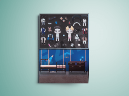 BJ Alex Stickers Originales Dress-up